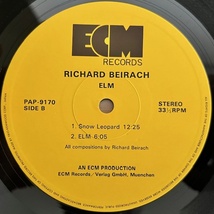 LP■JAZZ//ECM/RICHARD BEIRACH/ELM/ECM PAP-9170/国内79年ORIG OBI/帯 美品/リッチーバイラーク/GEORGE MRAZ/JACK DeJOHNETTE/PIANO TRIO_画像5