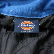 XL/古着 ディッキーズ Dickies 長袖 ジャケット メンズ 90s 大きいサイズ ツートンカラー 黒他 ブラック 内側キルティング 24jan09 中古 ア_画像6