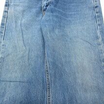 W35/古着 ジーンズ Levis リーバイス 505 メンズ ヒゲ コットン 紺 ネイビー デニム 23sep13 中古 ボトムス ジーパン Gパン ロング パ_画像10