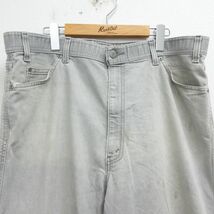 W39/古着 リーバイス Levis パンツ メンズ 00s 薄グレー 24jan26 中古 ボトムス ロング_画像2