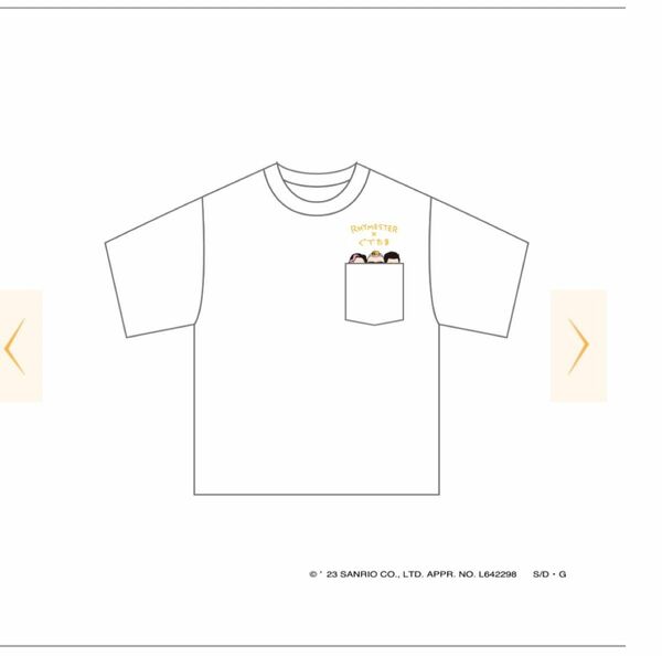 RHYMESTER × ぐでたま　ポケットTEE