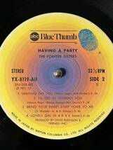 POINTER SISTERS / HAVING A PARTY (LP) ポインター・シスターズ_画像6