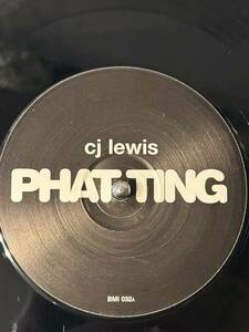 CJ LEWIS / PHAT TING (12') PROMO 90's プロモ