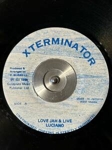 LUCIANO / LOVE JAH & LIVE (7')