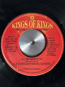 ILEY DREAD,TERRY GANZIE / GU SO BABYLON (7')