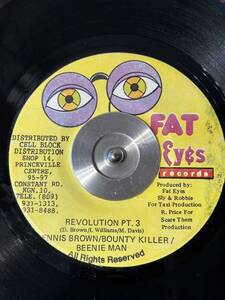 Dennis Brown,Bounty Killer,Beenie Man / REVOLUTION PT.3 (7') A