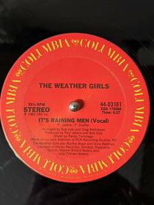 THE WEATHER GIRLS / It's Raining Men (12') ハレルヤ・ハリケーン