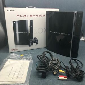 590 SONY ソニー PS3 PlayStation3 本 CECHL00 100V 80GB クリアブラック