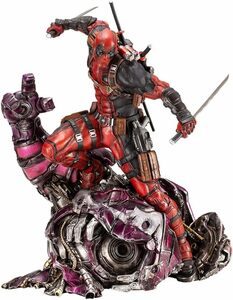 コトブキヤ MARVEL UNIVERSE デッドプール FINE ART STATUE シグネチャーシリーズ Feat. Kucharek Brothers 1/6スケール フィギュア 新品