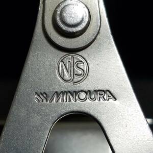 njs MINOURA アルミ トークリップ NJS 刻印 Sサイズ / New Old Stock (NOS) 競輪 ピスト ミノウラ