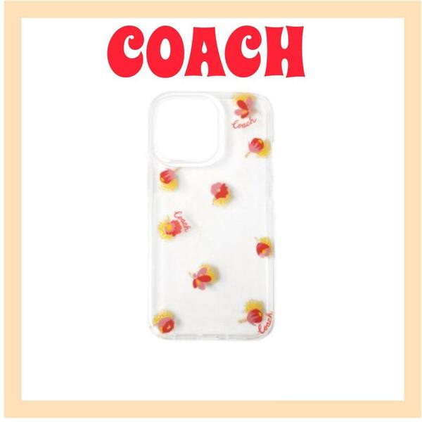COACH コーチ iPhone13 pro 対応ケース 友達 家族 プレゼント