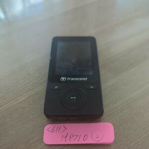 (611)Transcend tiger nsendoMP710 8GB MP player body only used 