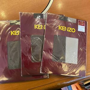 ●ケンゾー KENZO ハイパワー シアーサポート ショコラ パンティストッキング パンスト L〜LLサイズ　3枚●