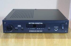 △▼ MYTEK DIGITAL マイテックデジタル 『 STEREO 192 - DSD DAC M マスタリングバージョン (ブラック仕様) 』ジャンク ▼△