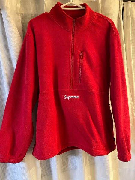 Supreme Polartec half zip pullover フリースジャケット