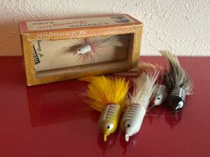 heddon WILDERDILG SPOOK WILDER DILG EEATHER MINNOW Fly Rod Lure バスフライ ヘドン FLY 