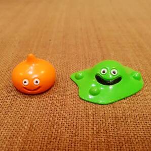 当時物 ドラゴンクエスト6 ドラクエⅥ フルカラーコレクション スライムベス バブルスライム 2個 まとめて ガシャポン 消しゴム フィギュア