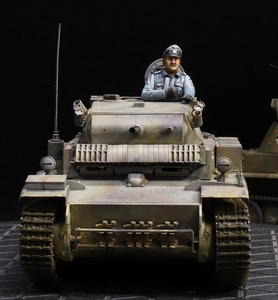 1/35 ドイツ陸軍 ルクス軽戦車5ｃｍ砲搭・搭載型（計画車輛） 制作完成品