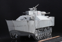 プロモデラー制作完成品1/35特５式内火艇「トク」イエローキャット製レジンキャストキット使用 ケースサイズ長さ34cm×幅15cm×高さ15cm付_画像8