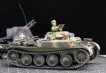 1/35 ドイツ陸軍 Ⅱ号火焔放射戦車フラミンゴ「214」フィギュア付き 制作完成品_画像7