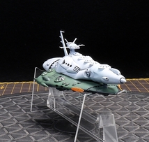 宇宙戦艦ヤマト2202 K2M ガトランティス ククルカン級駆逐艦 レジンキャストキット制作完成品（作品サイズ全長140ｍｍ全幅60ｍｍ）_画像6