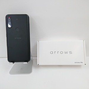 arrows We FCG01 au ブラック 送料無料 即決 本体 c01610