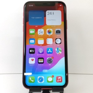 iPhone11 128GB SIMフリー レッド 送料無料 即決 本体 c01949