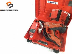 ☆比較的綺麗です☆ HILTI ヒルティ ガス式鋲打機 GX120-ME ケース付き ガス式鋲打ち機 ガスネイラー ガス銃 84194