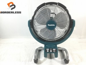 ☆中古美品☆ makita マキタ 14.4V/18V 充電式産業扇 CF300D 本体のみ 送風機 扇風機 充電式ファン 82032