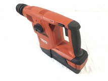 ☆中古品☆HILTI ヒルティ 36V 充電式ロータリーハンマードリル TE30-A36 バッテリー2個(36V 5.2Ah) 充電器 ケース付き ハンマドリル 84804_画像7