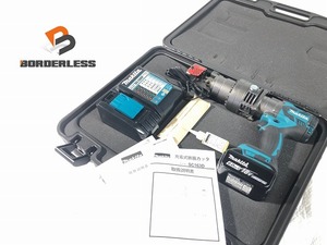 ☆未使用品☆makita マキタ 16mm 18V 充電式鉄筋カッタ SC163DRG 携帯油圧式 6.0Ahバッテリー1個(BL1860B) 充電器(DC18RF) ケース付 84943