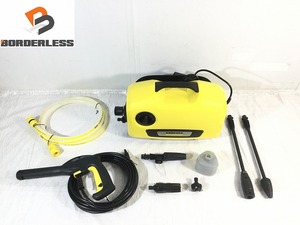 ☆中古美品☆KARCHER ケルヒャー 高圧洗浄機 K2 silent サイレント 50Hz 60Hz 清掃 洗車 85207