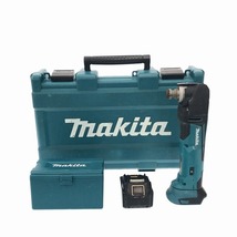 ☆中古品☆makita マキタ 18V 充電式マルチツール TM51D 6.0Ahバッテリー1個(BL1860B) ケース付 コードレス カットソー 84206_画像3