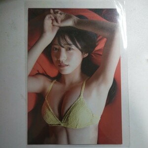 B.L.T.１月号　横野すみれ(NMB48) タワーレコードオンライン　購入特典ポストカード