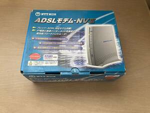 NTT ADSLモデム　NV3　新品未使用