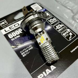 ■未使用品■ PIAA 2輪車専用ヘッドライト用LEDバルブ 6000K デュアルビーム 12V 5/6W HS1 (MLE7)