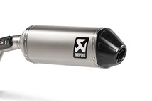 ■未使用品■ アクティブ AKRAPOVIC アクラポビッチ アルミ耐熱ステッカー 縦(75x75mm) モノトーン (P-VST17AL)　_画像3