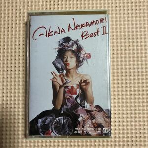 中森明菜　BESTⅡ 香港盤カセットテープ■