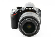 【極上美品・完動】ニコン Nikon D3200 with AF-S DX VR 18-55mm f3.5-5.6G バッテリー・充電器付き #2047447_画像3