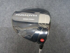 1円～♪新品[2130] PARADYM MAX FAST/SPEEDER NX40 for Callaway(JP)/9.5度/S/パラダイムマックスファスト/キャロウェイ/日本仕様