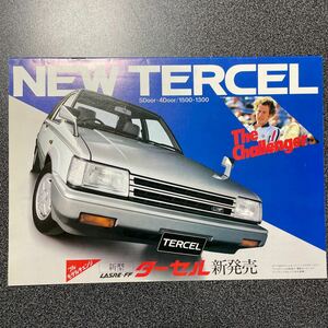  catalog TOYOTA Toyota AL20/21 Tercell 1982 year ( Showa era 57 year ) 5 month version secondhand goods!