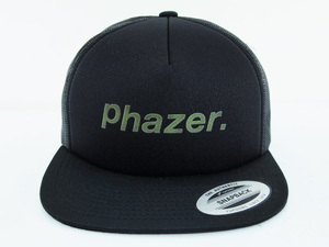 美品 Phazer Tokyo Logo Mesh Cap メッシュキャップ SNAPBACK スナップバック Black 黒 ブラック フェイザー 東京 ロゴ F