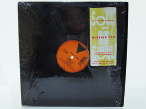 Soul II Soul / Missing You 12inch レコード Virgin 1990年 F