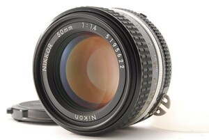 新品級　Nikon ニコン Ai NIKKOR 50mm F1.4 Ai-S 使用感が殆どない外観、光学カビ・クモリ無し　送料無料　H21325