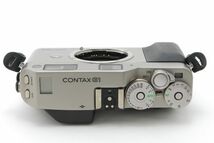 CONTAX G1 レンジファインダー フィルムカメラ コンタックス 動作確認済み　フラッシュ付き TLA140　H61839_画像6