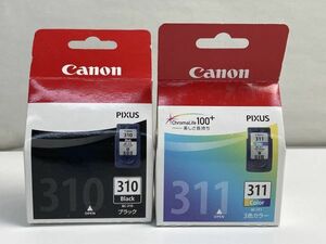 【未使用品】CANON　純正インク　310・311　2個セット【H69110】