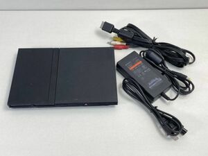 【動作確認済み】PS2　SCPH-70000　ブラック　PS2　本体　プレステ2【H13397SET】