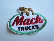 【中古】Mack TRUCKS マックトラック ブルドッグ ワッペン/自動車 バイク キャップ トラッカー カスタム トラッカーキャップ 110_画像4