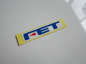 FET ステッカー/デカール 自動車 バイク オートバイ レーシング F1 スポンサー S91