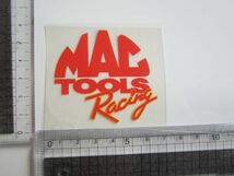 MAC TOOL Racing マックツールズ レーシング モーター オイル 工具 メーカー ステッカー/デカール 自動車 バイク オートバイ S91_画像6